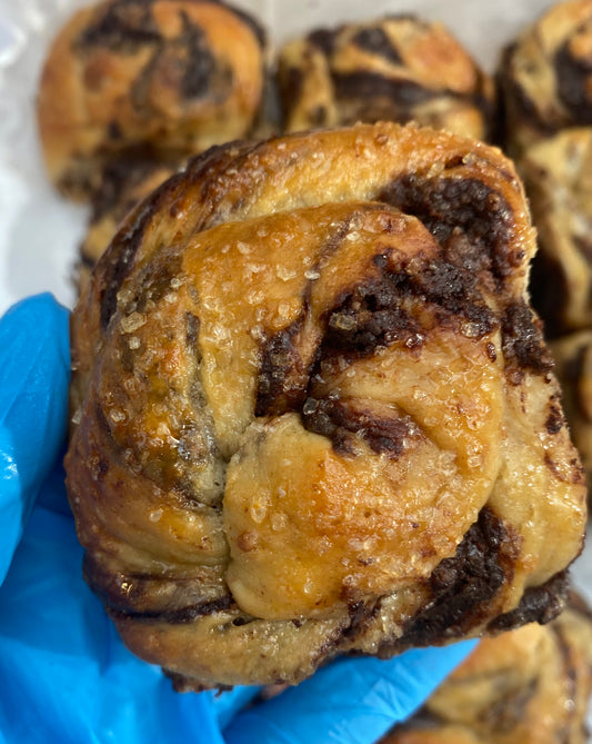 Chocolate Babka Sourdough Bun